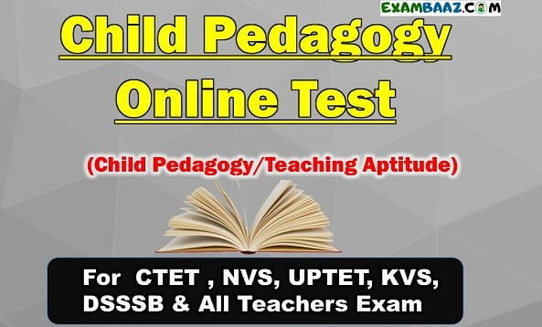 Child Pedagogy Online Test