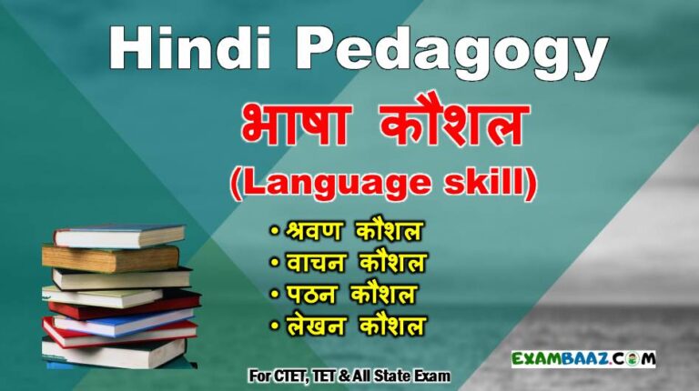 Hindi pedagogy Notes