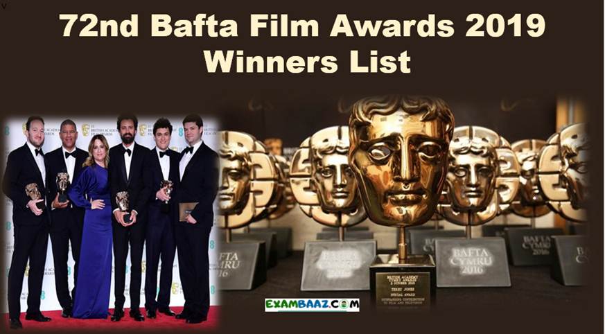 Bafta Film Awards 2019 Winners List