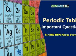 Periodic Table Important Questions