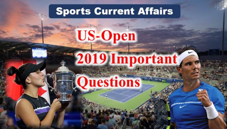US-open 2019 Important questions 