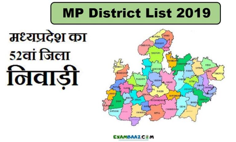 list of district wise tehsil in mp Archives - ExamBaaz