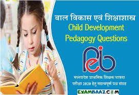 Child Development Multiple Choice Test Questions in Hindi