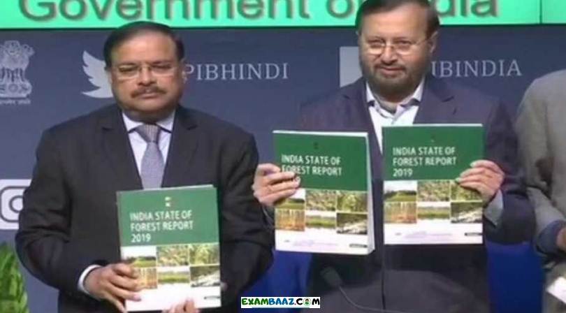 India State of Forest Report 2019 Important Questions