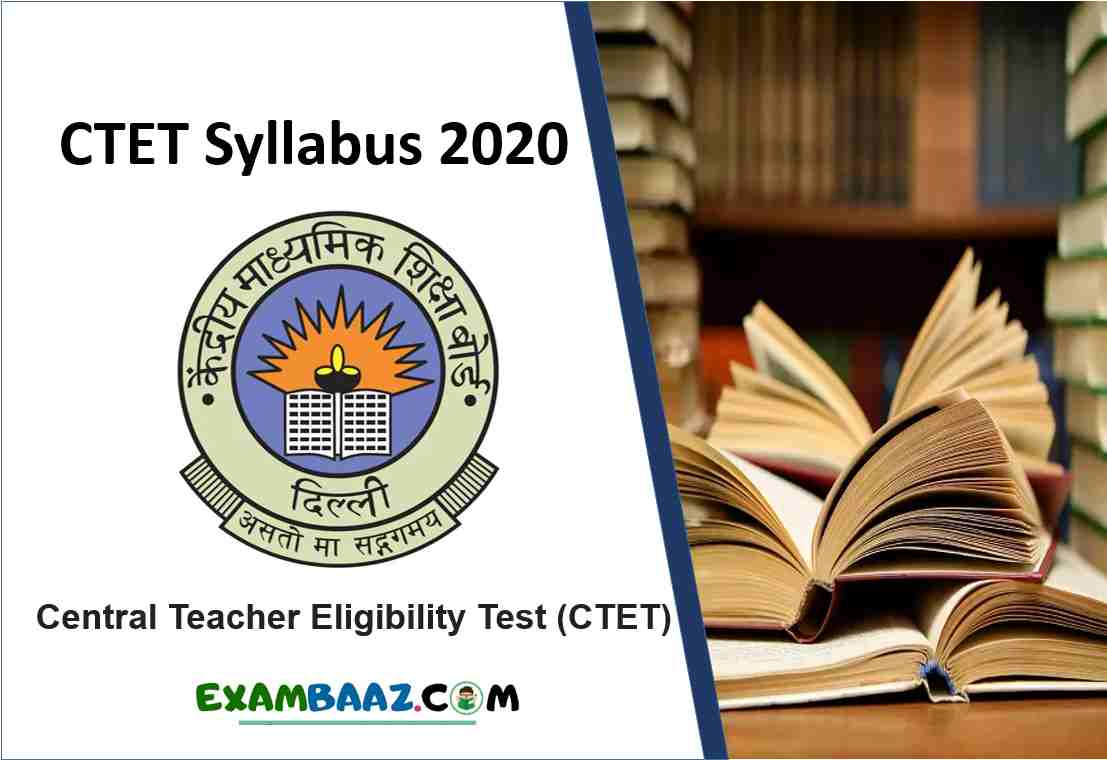 Latest Ctet Syllabus 2020 in Hindi / English PDF Download ...