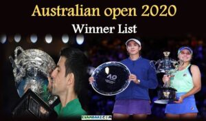 Australian open 2020 Winner List
