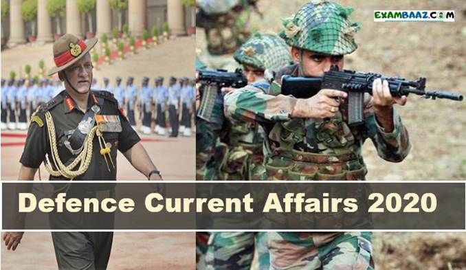 Defence Current Affairs 2020