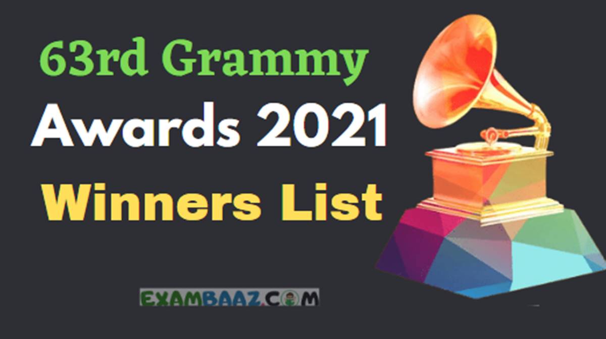 Grammy Awards 2021 Winners List