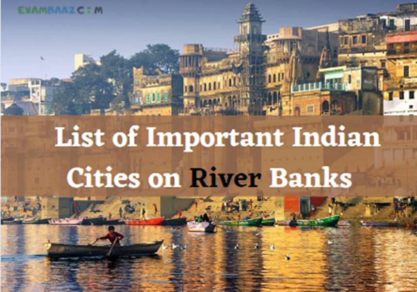 Indian Cities on River Banks  