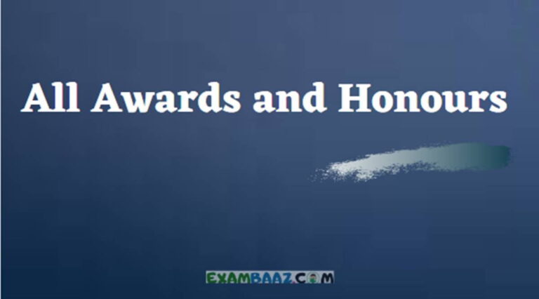 Awards and Honours 2021