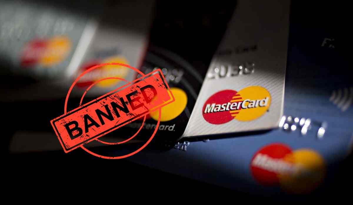 why mastercard banned in india
