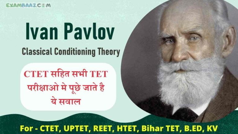 Pavlov Classical Conditioning Theory