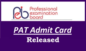 MP PAT Admit Card Released: मध्यप्रदेश पीएटी परीक्षा के एड्मिट कार्ड जारी, जानें कैसे कर सकते हैं डाऊनलोड 