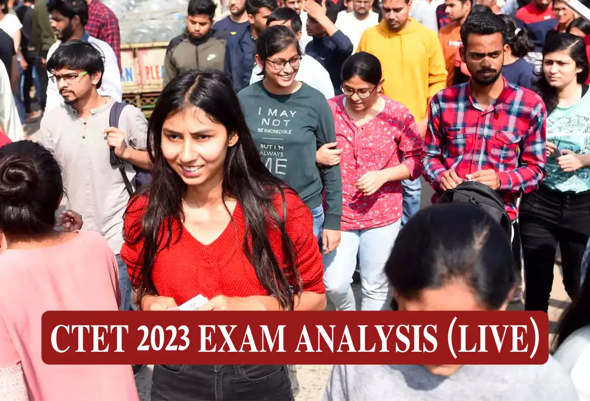 CTET 2023 Exam analysis in Hindi