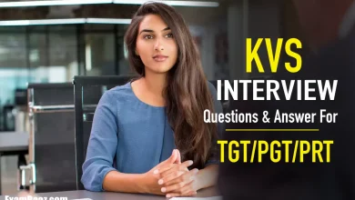 KVS Interview Questions Answers For PRT/TGT/PGT Teacher Candidate