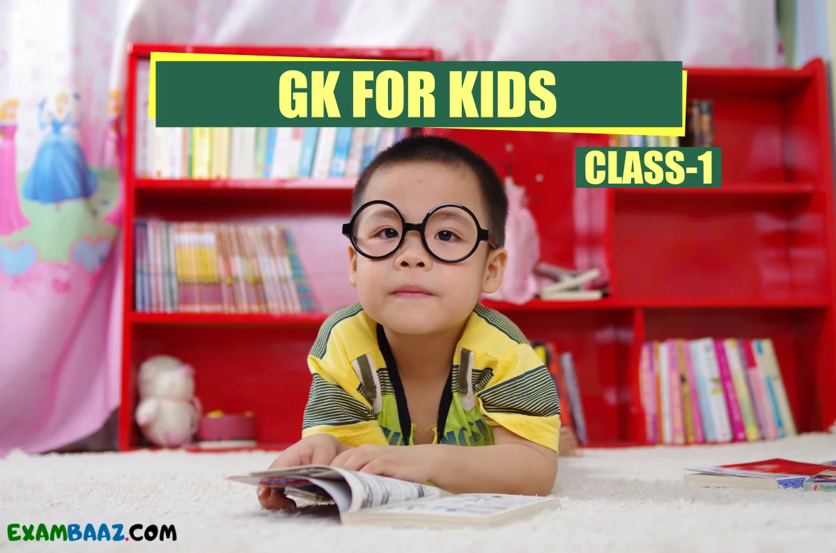 GK for class 1 in English